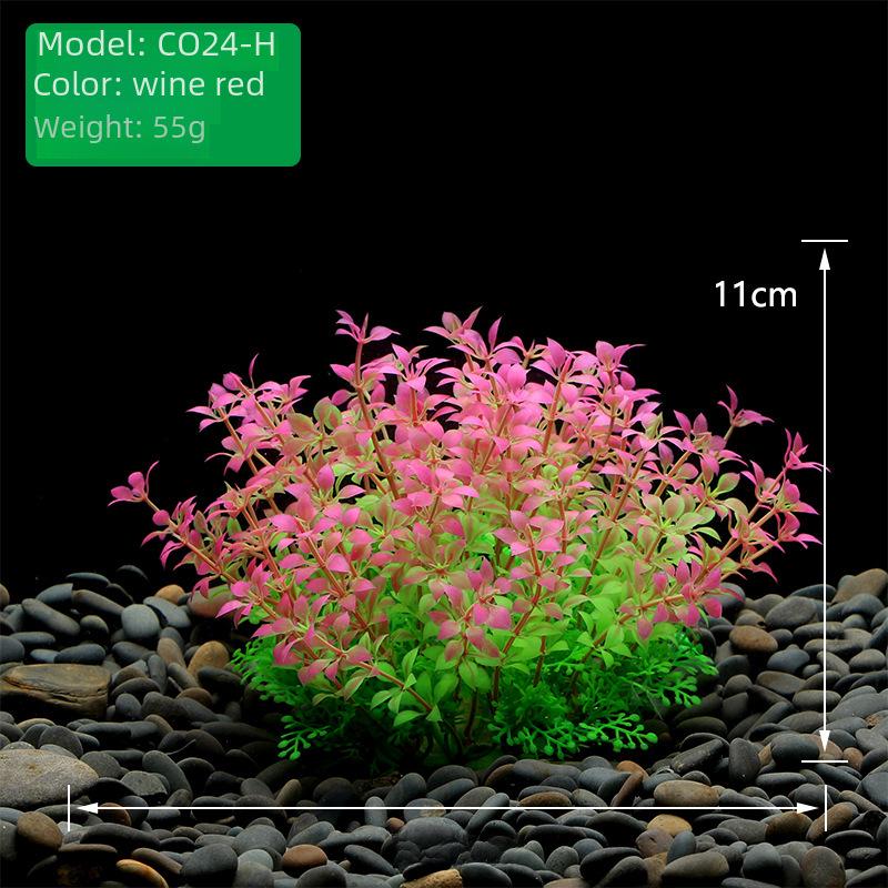 CO-H Aquarium Landscape: Artificial Water Plant for Fish Tank Decoration
