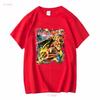 Mago De Oz Rock Band Graphic Short Sleeve Black Shirt Men Women Vintage Washed Streetwear Designer Clothes Stylish Slightly