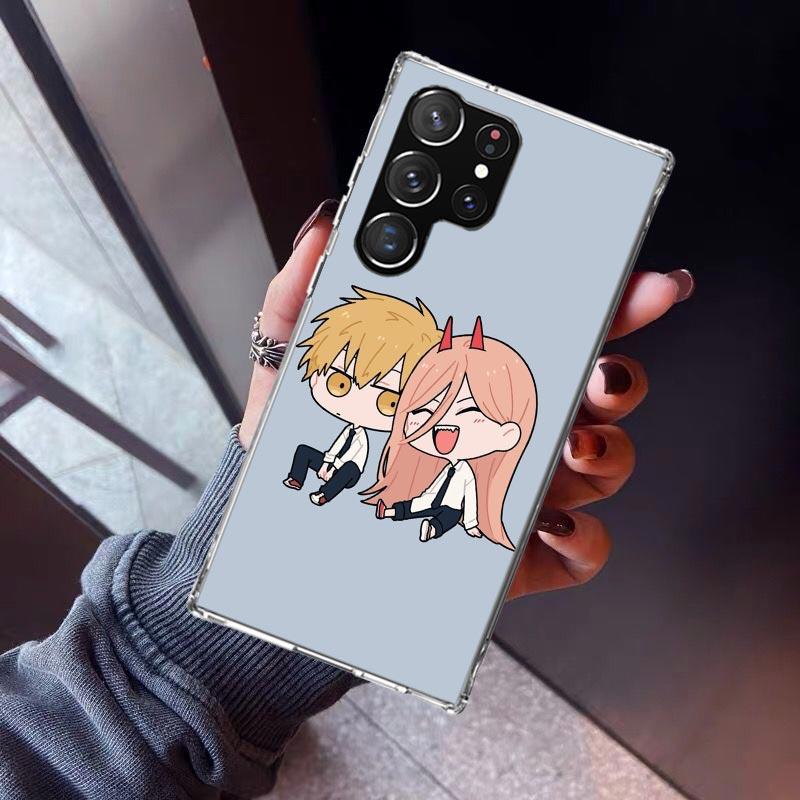 C-Chainsaw Mans Cute Phone Case For Samsung Galaxy A17 A57 A37 A16 A26 A36 A56 A15 A25 A35 A55 A14 A13 A54 A53 A34 A24 A33 A23 G