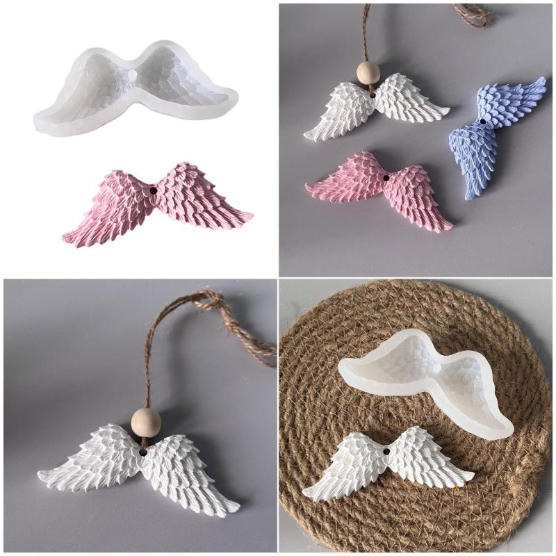 Wing Pendant Silicone Mold For Jewelry Making Food Safe Flexible Reusable Crafting Tool With Artistic Wing Design