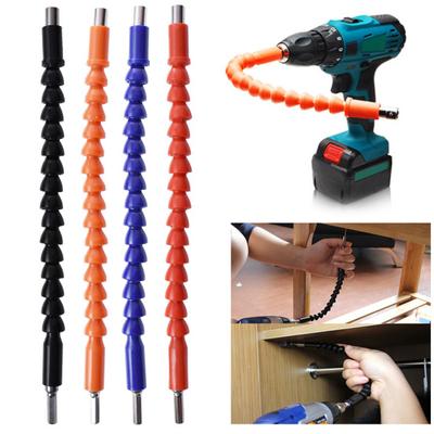 Super Bit Flexible Drill Bit Extension Lightweight Portable Widely Used Universal Soft Drill Bit Extension Screwdriver Attachment