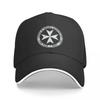 Order of the Knights Hospitaller Baseball Cap Hat Luxury Brand Luxury Brand Derby Hat Designer Man Women's