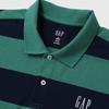 Gap Unisex Heavyweight Cotton Striped Polo Shirt