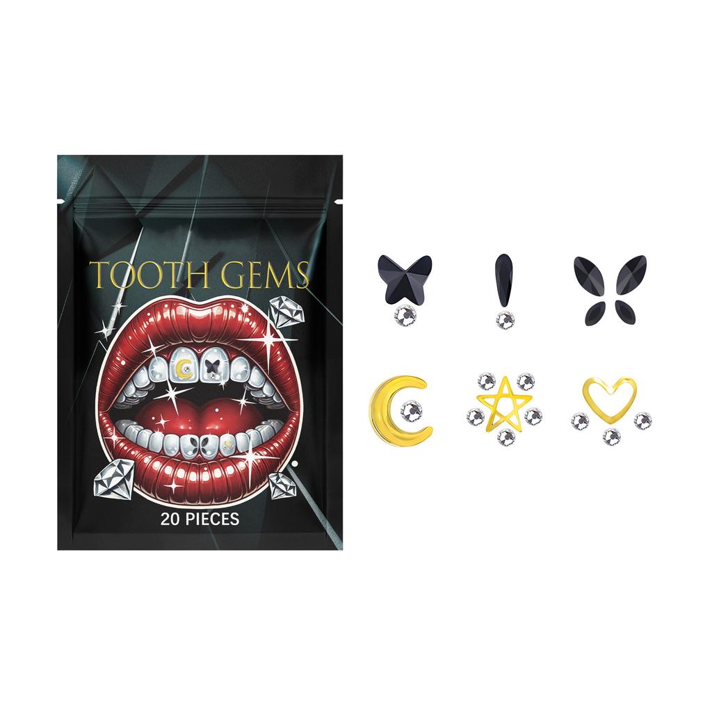 Rhinestone Tooth DIY  Kit,  Rhinestone  Kit, Tooth  Kit