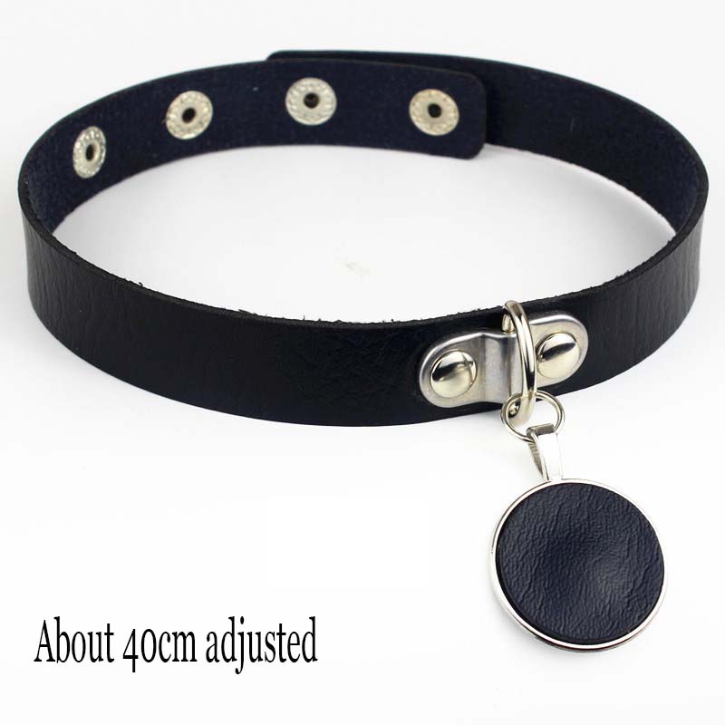 Femeie Negru Punk Guler Choker Colier Sexy Piele PU Lacăt Inimă Cheie Spike Choker Gothic Accesorii Cosplay Bijuterii Petrecere