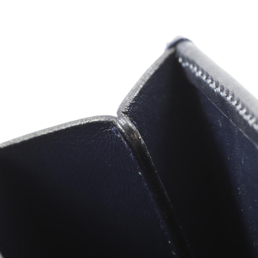 Gucci Old Gucci Shoulder Bag Vintage Navy Blue GG Canvas Women Used