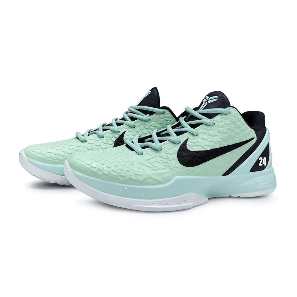 Nike זום קובי 6 נעלי כדורסל All Star ללא תחרות ריפוד תלת-ממדי עמידות להחלקה נמוכות גברים ירוק IQ3902-002(Team1076-)