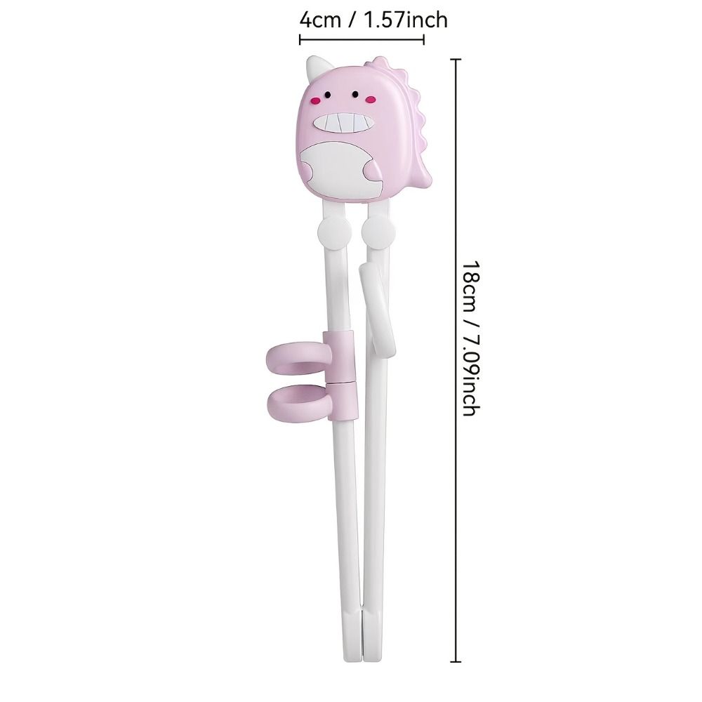 Ergonomic Dinosaur Training Chopsticks Educational Toddler Tableware  Family Dining