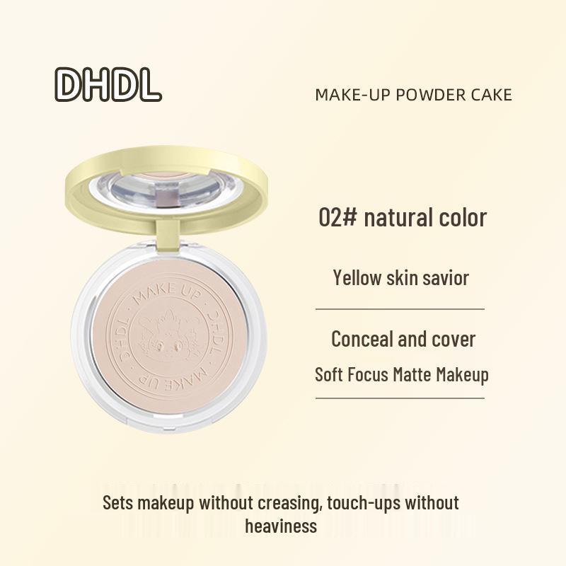 

DHDL Год Дракона Матовая Тюлевая Фиксирующая Пудра Компакт - Натуральный Мягкий Фокус, Чистый Безупречный Финиш, Контроль Жирности Бестселлер.