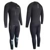 3mm Neoprene Full Wetsuit Men - Warm Long Sleeve Dive Suit Surfing Snorkeling Cold Water Swimming