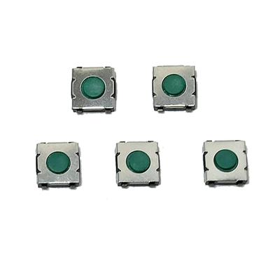 5 szt. przełączników dotykowych 6X6X2,5 mm 4-pinowe niebieskie SMD wodoodporne silikonowe przełączniki dotykowe mikroprzyciskowe mikroprzełączniki