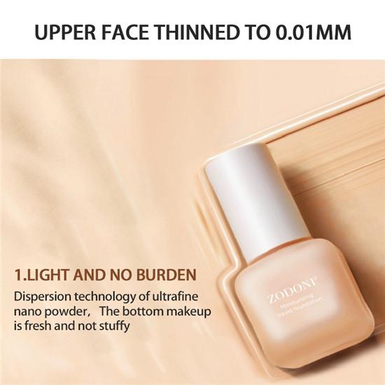 30Ml Light-Feeling Moisturizing Cream Liquid Foundation Isolation Concealer Natural Long-Lasting Makeup