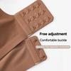 European Seamless Deep V Bra for Women Gathered Side Bust Coverage Anti-Sagging Daily Comfort Intimates