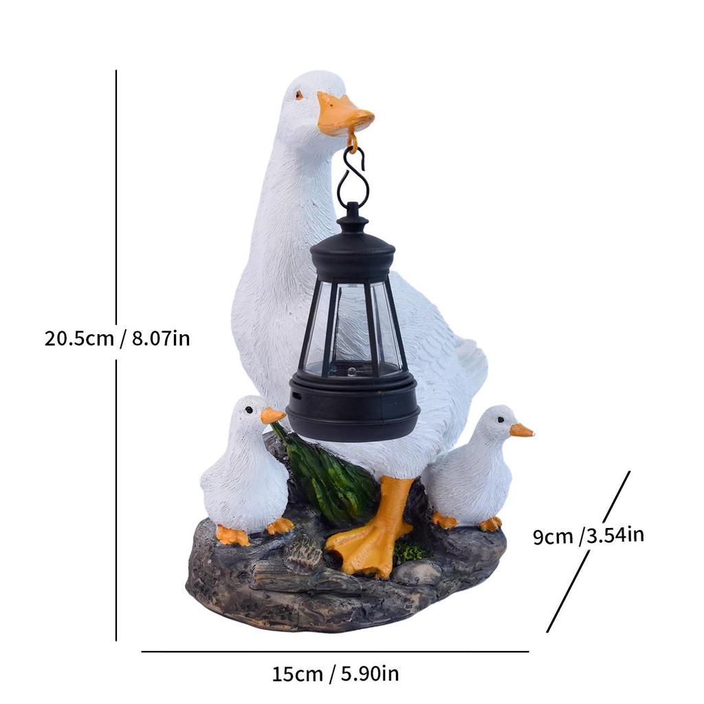 Solar Elf Garden Light: Outdoor Resin Ornament for Villas