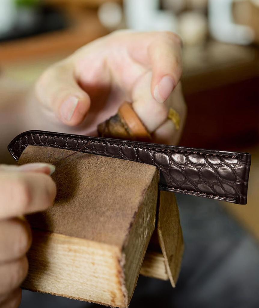 BINLUN Vintage Leather Watch Genuine Leather Replacement Crocodile Elegant Genuine Leather Watch Replacement Strap with Quick Release for Men and