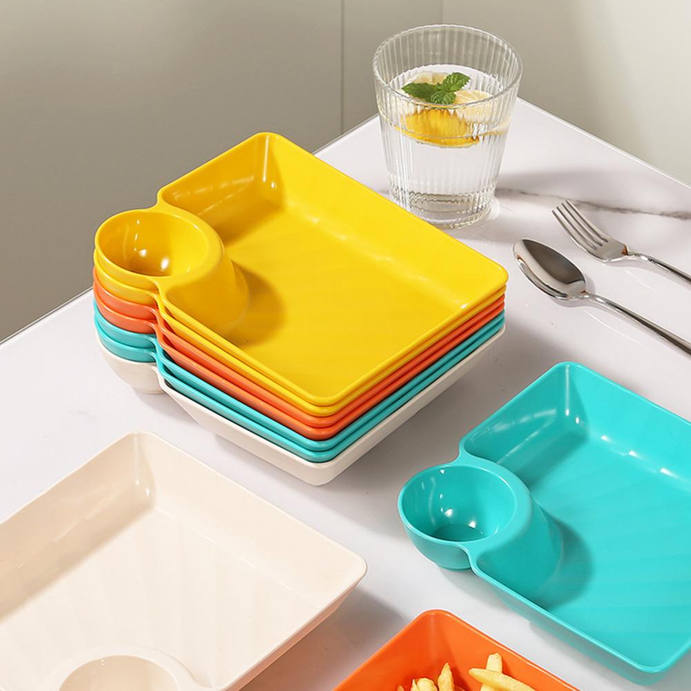 Knödelteller mit Saucenschalen-Design, vielseitig, leicht zu reinigen, für Snacks, Desserts, Sushi, Küchengeschirr