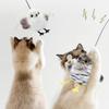 Electric Chirping Bird Toy Touch Activated Squeaky Sound Interactive Cat Toy Automatic Dance USB Rechargeable