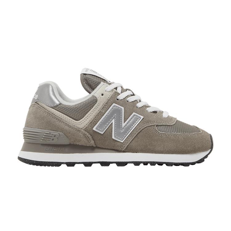 New Balance Wmns 574 Core Grey White 36.5