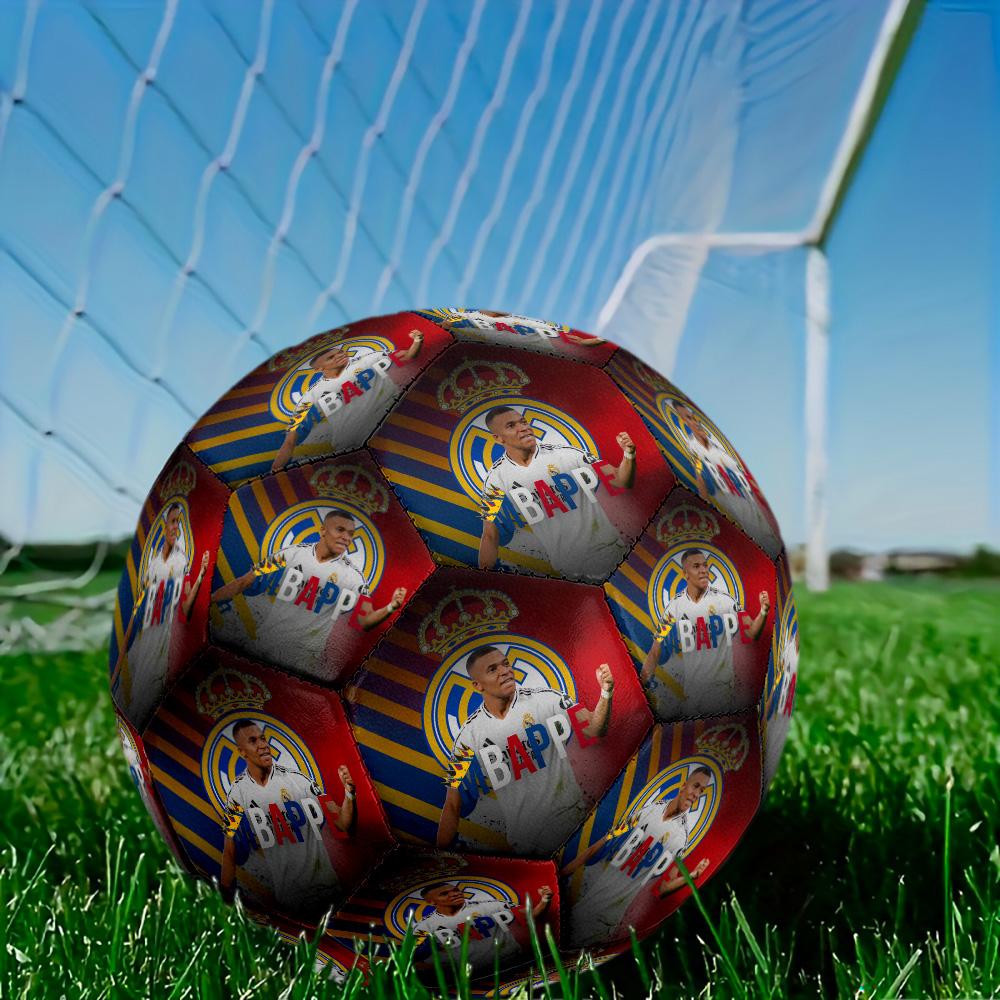Mbappé Soccer Ball Size 5 Football Machine Sewn Indoor Outdoor Training and Matches Surprise Collection Gift Perfect Birthday Christmas Gift Idea