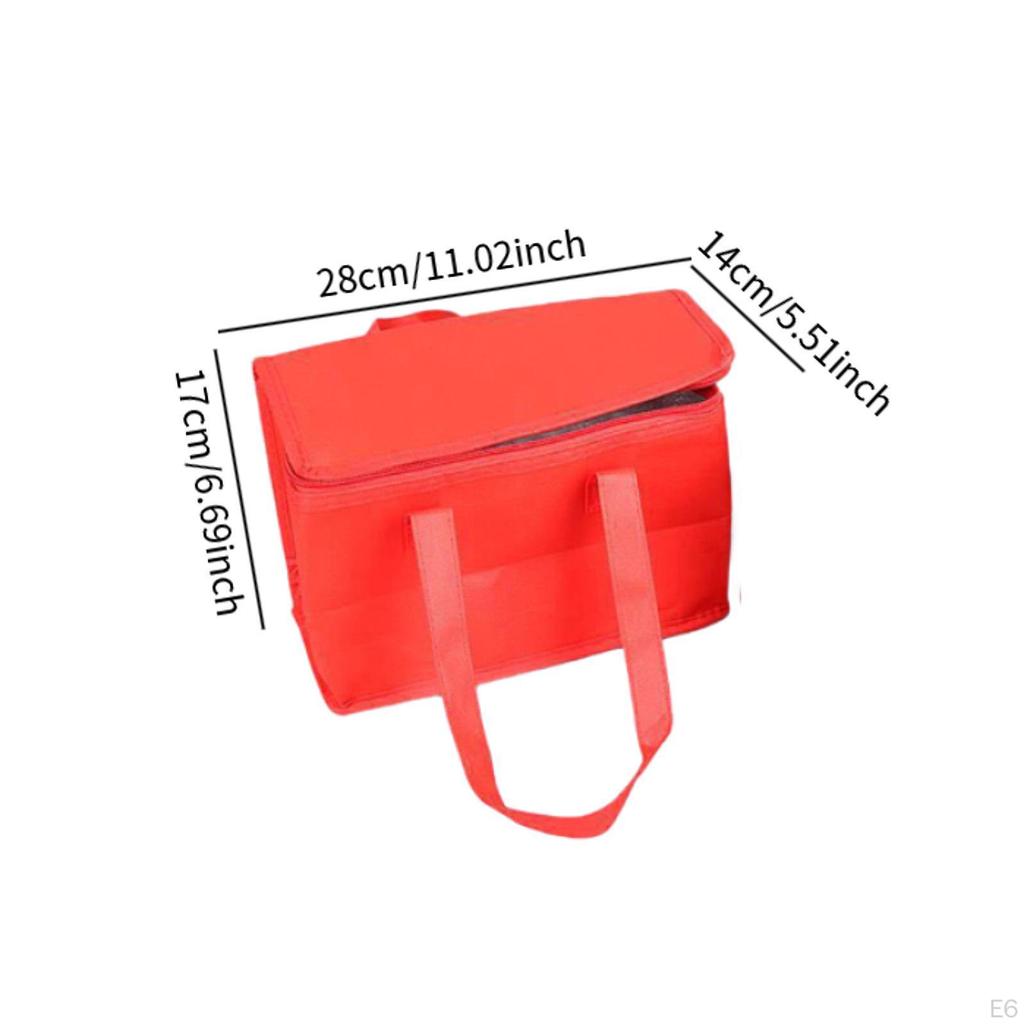 Carrying Bag for Insulated Drinks And Food Supplies. Portable Handbag Picnics.