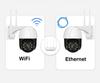 Kamera Zewnętrzna Obrotowa Ip Wifi 2Mpx Full Hd 4X Zoom Do Monitoringu
