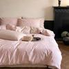 100 High-Grade Pure Cotton Four-Piece Set, Class A Maternal And Infant Grade Cotton Jacquard Quilt Set, Light Luxury Bedding Set