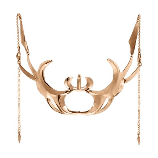 Kovová polomaska ​​s řetízkem Doplňky k nošení na obličeji Elf Metal Masque Cosplay Kostýmní rekvizity pro Halloween Carnival Performance Bar Maškarní párty