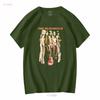 Maglietta The Runaways Nera per Fan B101014 vintage Lavata Comoda abbigliamento firmato Versatile Leggermente Morbida Casual