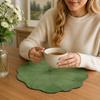 Silicone Lotus Cup Coaster Quick-drying Tea Ceremony Mat Water Absorbent Pad  for Home Decor
