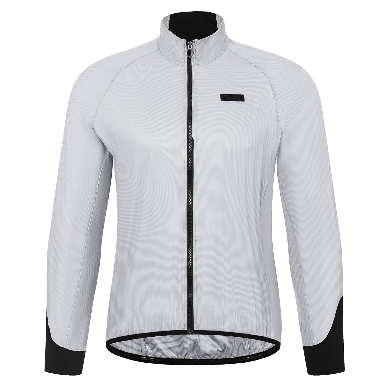 

Cycling Long Cycling Road Water For Stowable [Santic] Jacket, Sleeve, Men s Jersey, Windbreaker, Bike, Repellent, Spring/Autumn, Windproof, белый