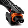 Headlight Wiring Replacement Assembly 5C3Z15A211BA for the Stated Vehicle Family, with Branched Wiring and Multiple Integrated Mounting Clips