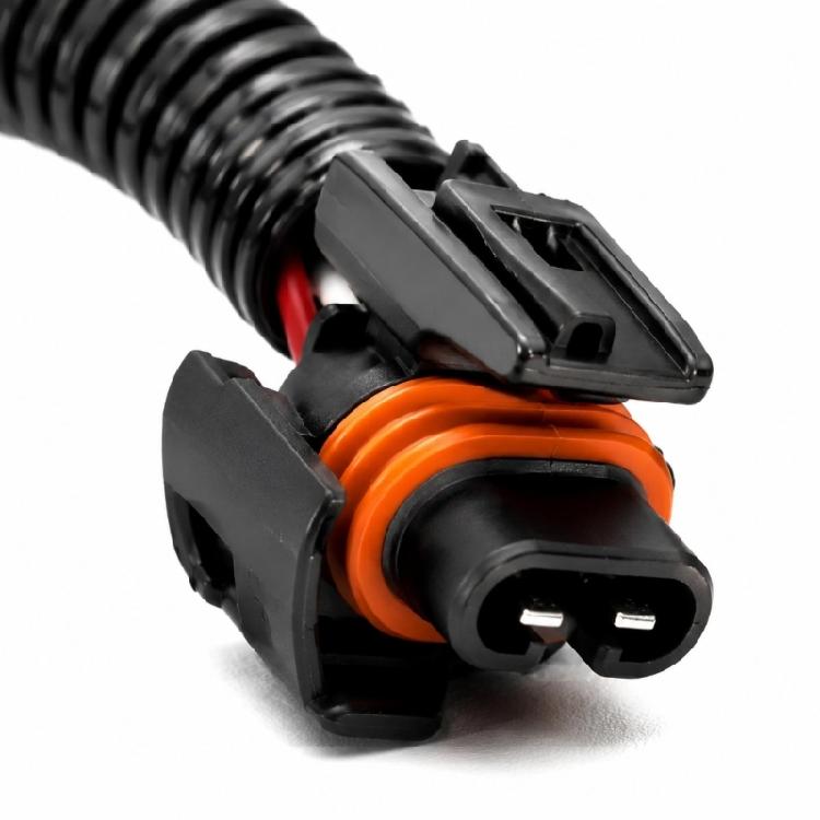 Headlight Wiring Replacement Assembly 5C3Z15A211BA for the Stated Vehicle Family, with Branched Wiring and Multiple Integrated Mounting Clips