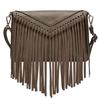 European and American Trendy Women's Bag New Tassel Bag Shoulder Bag Envelope Small Square Bag