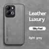 KEYSION Luxury Retro PU Leather Phone Case for Redmi 17 5G Soft Silicone+PC Shockproof Phone Cover for Xiaomi Redmi 17 4G 5G