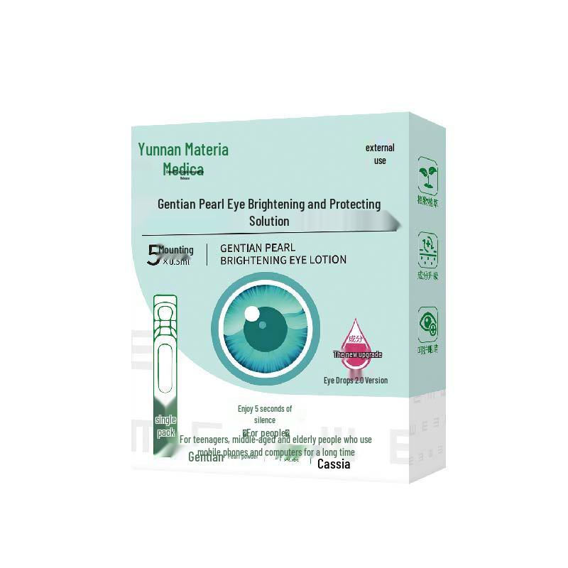 

Юньнаньский травяной раствор для осветления кожи вокруг глаз с горечавкой и жемчугом