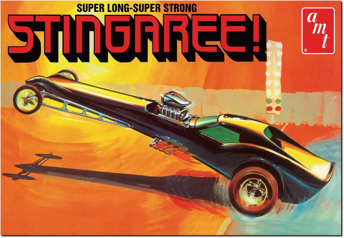 

Platz AMT Stingray Custom Dragster Пластиковая модель AMT1259 1/25