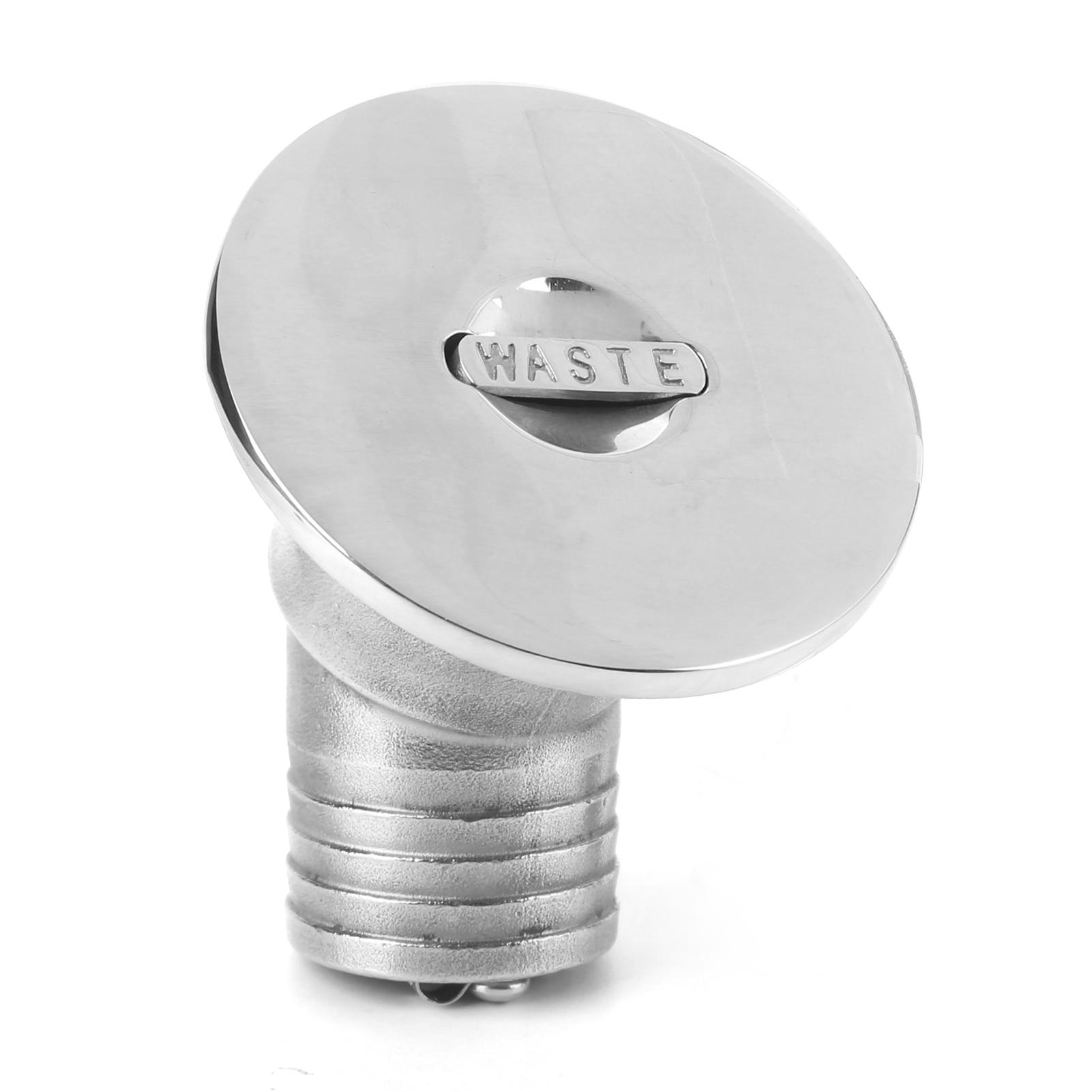 

Water Fuel Injection Port Marine 38mm Stainless Steel for Yacht Fishing Boat RV Speedboat