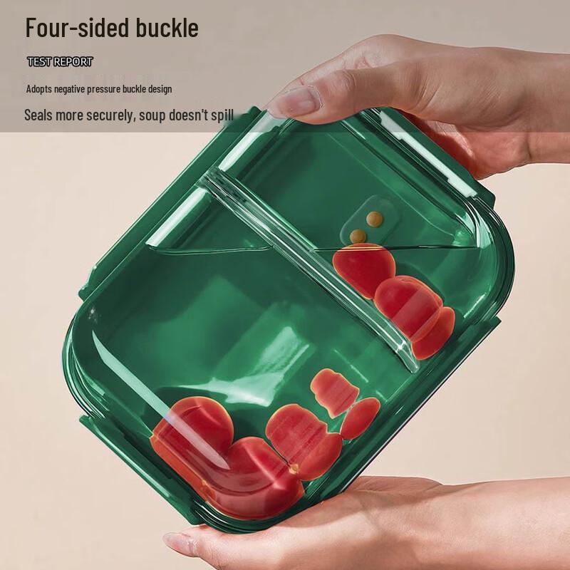 AVADEN Disposable Glass Lunch Box Set