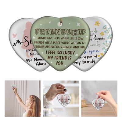 Best Friend Birthday Gifts Decor For Women, Friendship Gifts For Distance Friends, Sister, Appreciate The Journey Decor Sign For Home