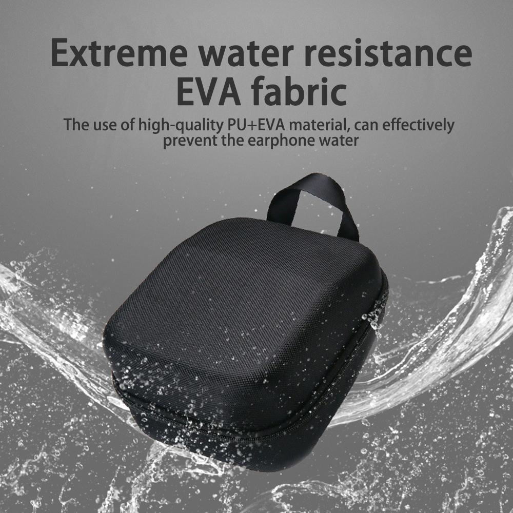 Tragbare Headset-Aufbewahrungstasche für Sennheiser HD598, HD600, HD650, EVA-Hartschalenkoffer, Kopfhörer-Tragetasche, Schutzhülle, Zubehör