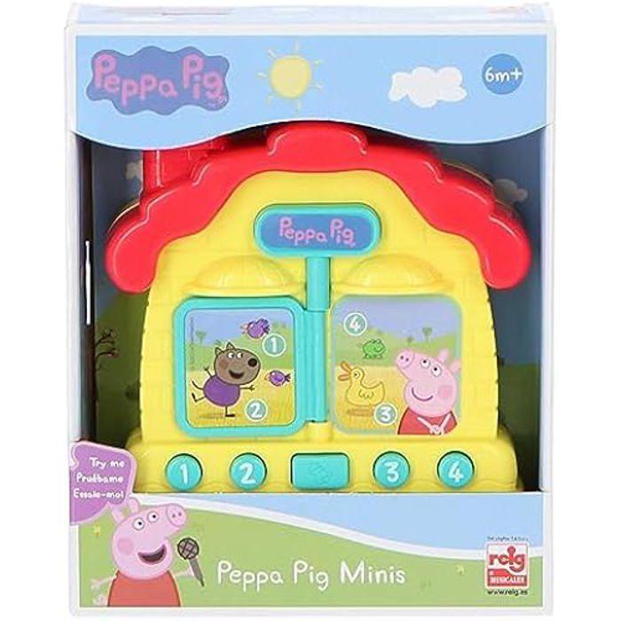 Ferme Musicale - CLAUDIO REIG - Peppa Pig - 15 x 5 x 15 cm - Pour enfants à partir de 3 ans - Rose