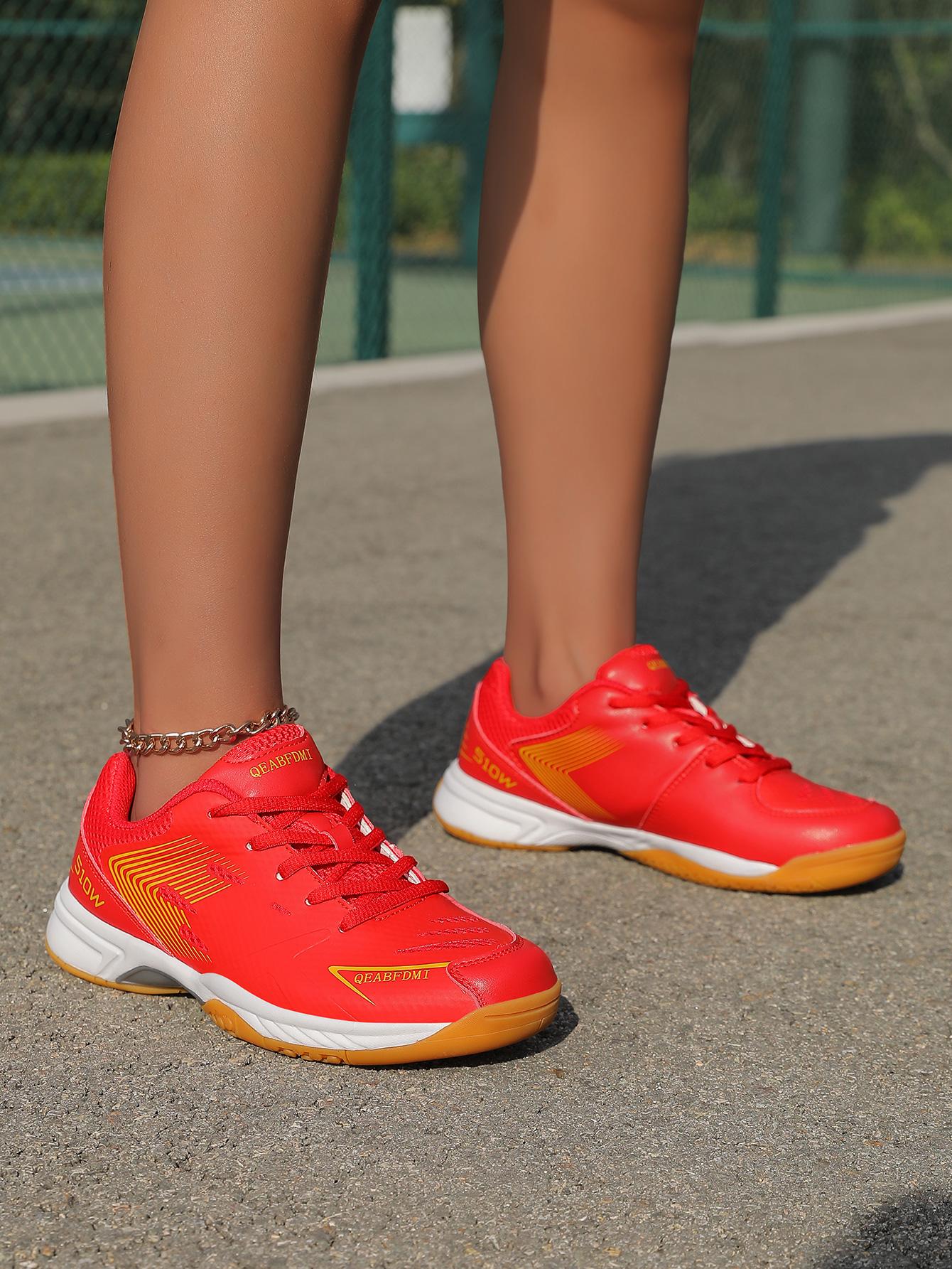 

Tennis Sneakers, Professional Comprehensive Training Shoes for Men and Women, Badminton Shoes, Tbottomon Soles, Non-Slip and Wear-Resistant Sneakers 39