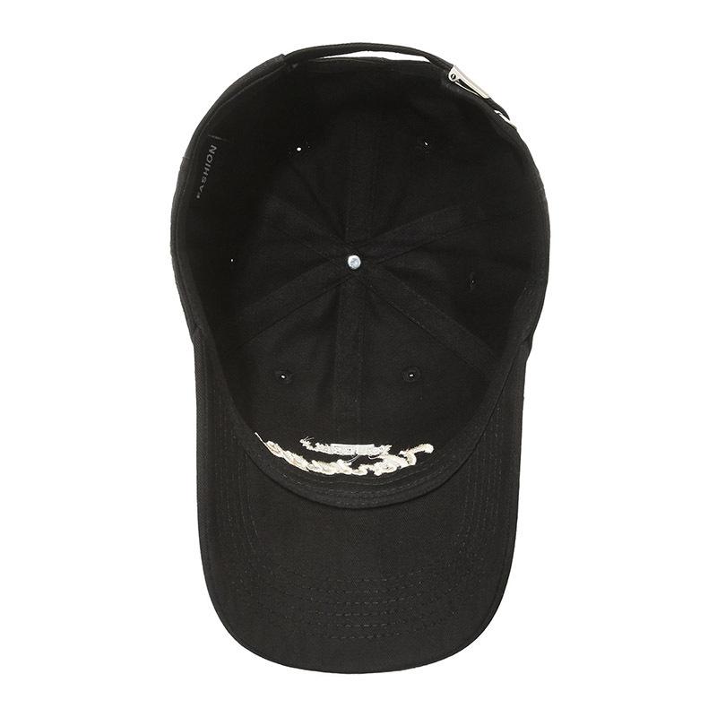 Spring Autumn Cap Female Embroidered Letter Sun Hat Ponytail Panama Cap Summer Outdoor Baseball Cap for Men Peak Cap