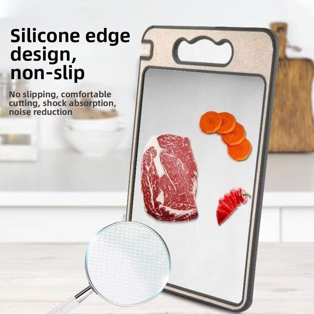 Stainless Steel Chopping Board Double-Sided Vegetable Cutting Board Cutting Board Mats  Frozen Meat
