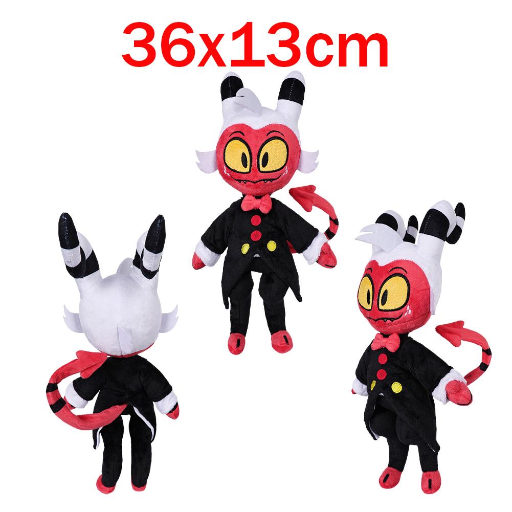 Millie Moxxie Cosplay 36CM 35CM Plush Plushies Anime Cartoon Helluva Roleplay Mascot Birthday Xmas Halloween Party Gifts Decor