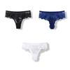 3 Pcs Sexy Panties For Woman Lingerie Lady G-string Lace Female Thongs Underwear Ladies Intimates Free Shipping