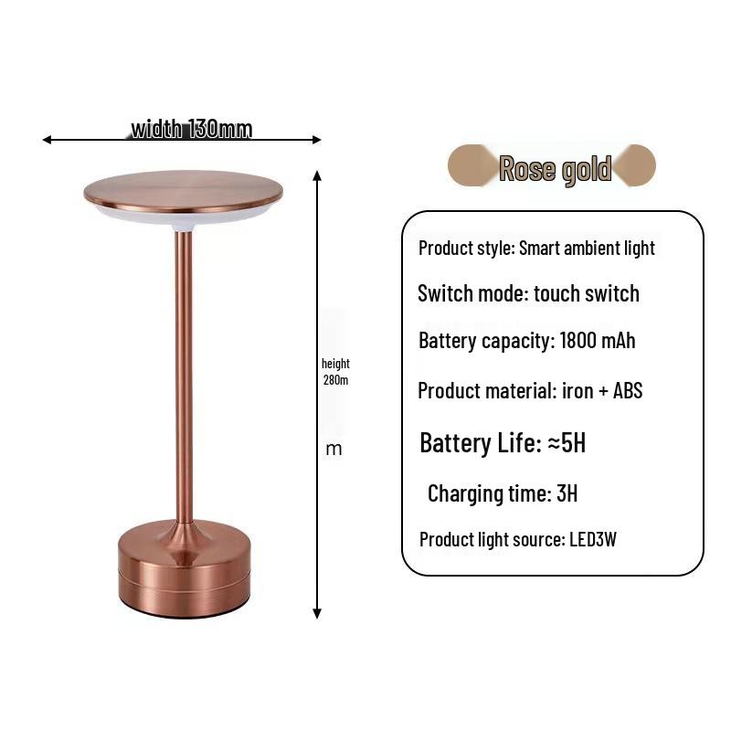 Nordic Atmosphere Creative Outdoor Camping Table and Night Light Lamp