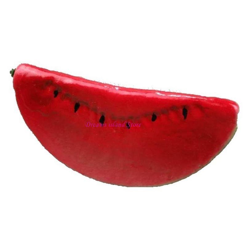 Artificial Watermelon Simulation Fruit Foams Watermelon Fruit for Photography HX6C