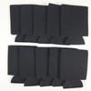 10pcs Foldable Insulated Beer Can Cooler Sleeve Covers Reusable Drink Covers
