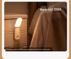 Rechargeable Eye-Friendly Desk Lamp: Magnetic Touch Night Light with Cool Light, Ideal for Dorms, Bedside Use, and Extended Battery Life